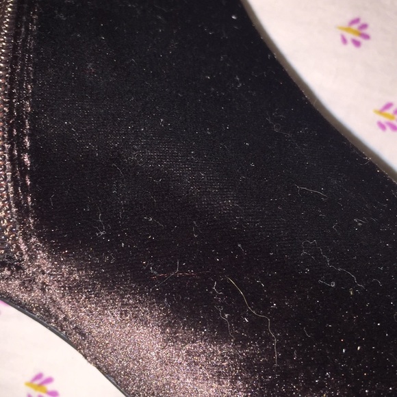 Jeffrey Campbell Velvet Ankle Booties - Picture 6 of 6